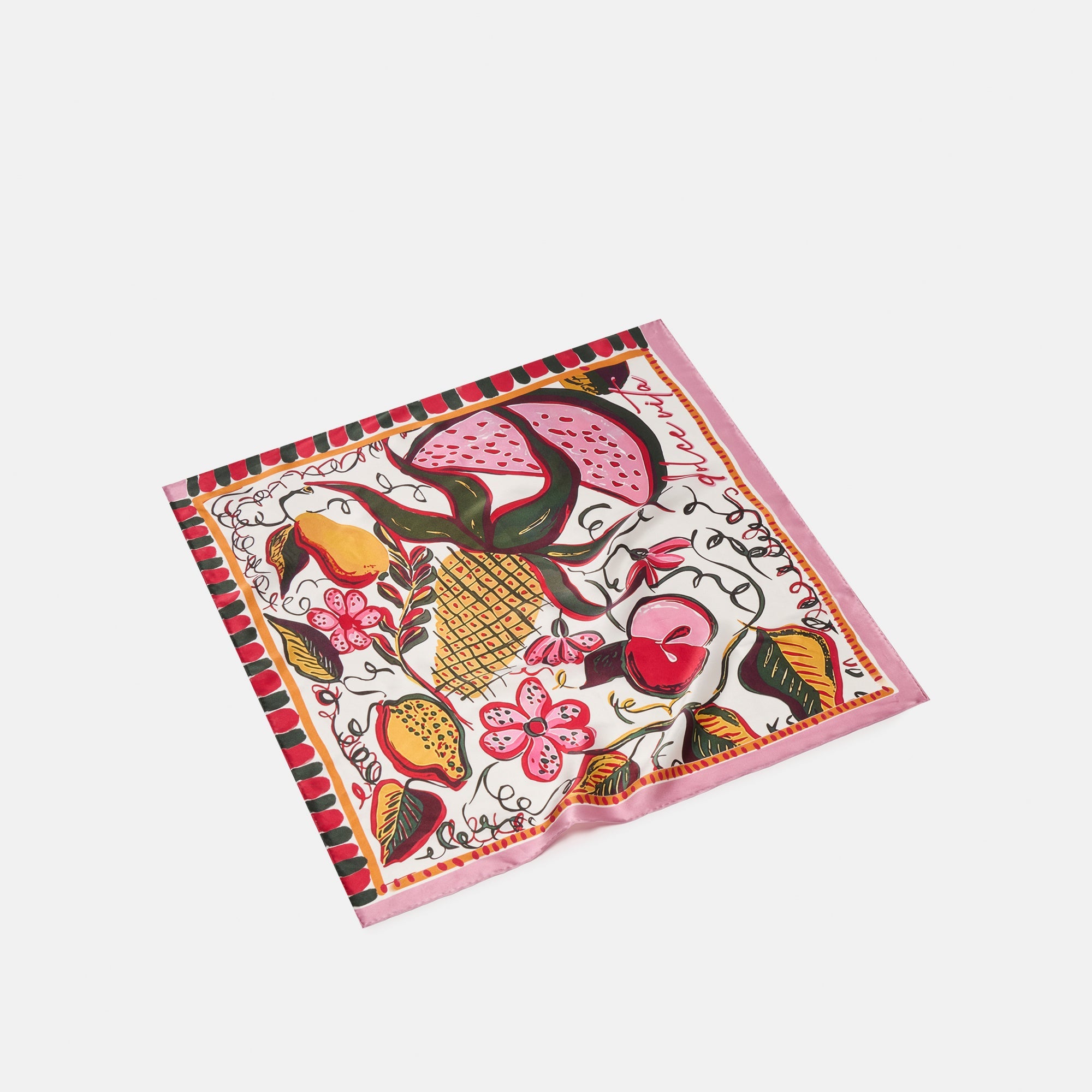 Fruit Pink Multi Scarf | Women Dolce Vita