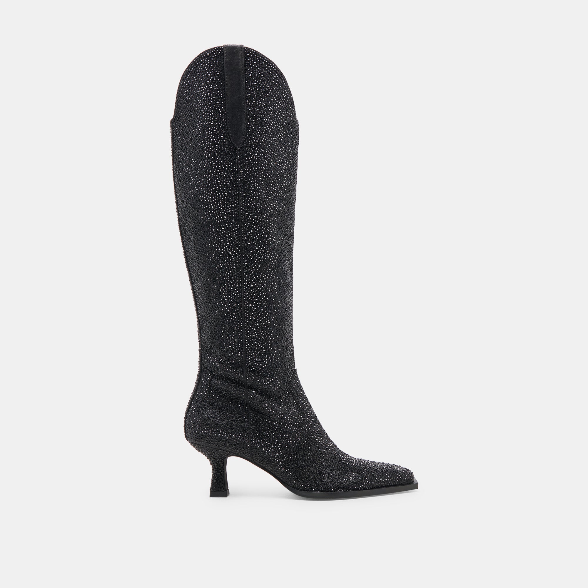 ARIANA CRYSTAL BOOTS BLACK METALLIC CRYSTAL | Dolce Vita Women