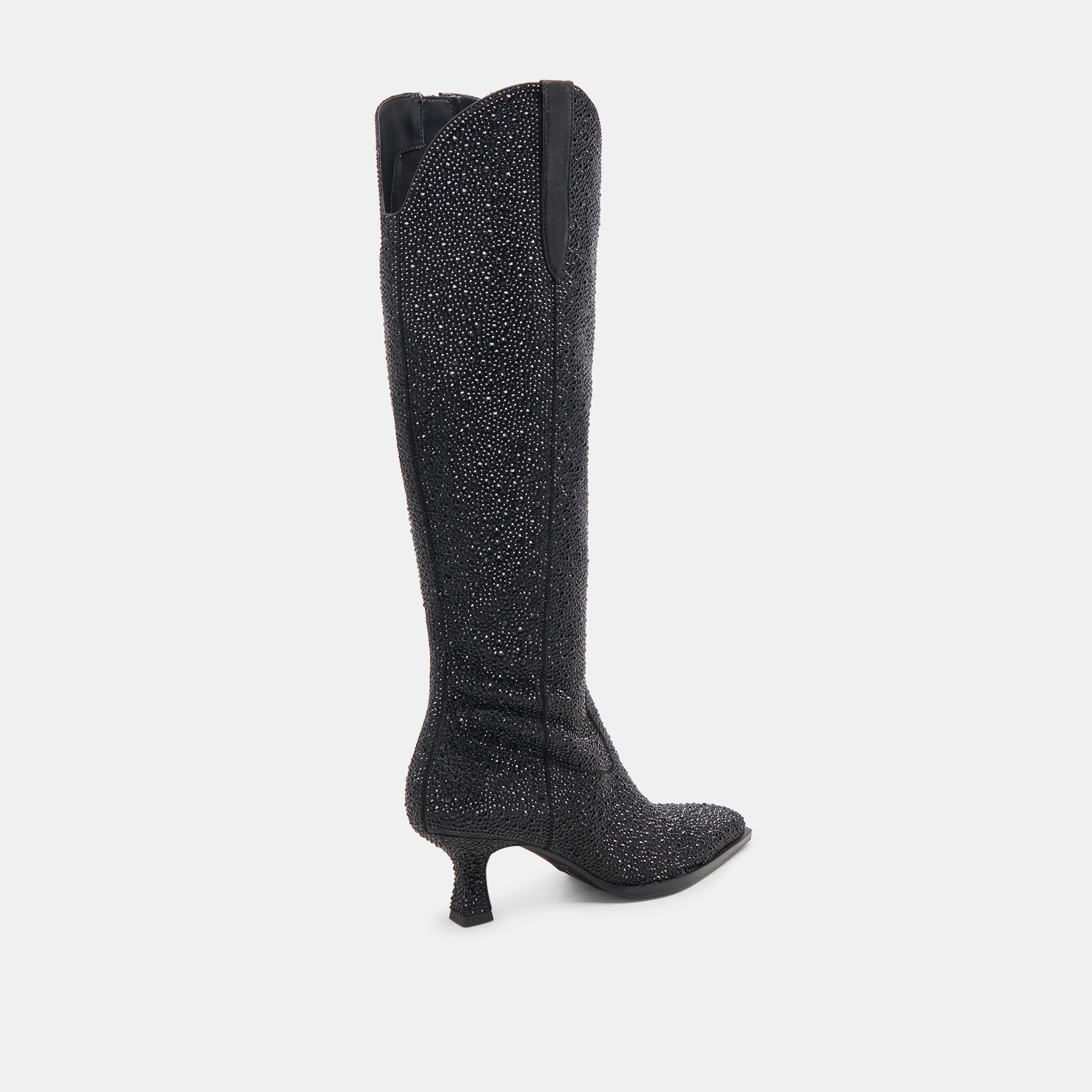 ARIANA CRYSTAL BOOTS BLACK METALLIC CRYSTAL | Dolce Vita Women
