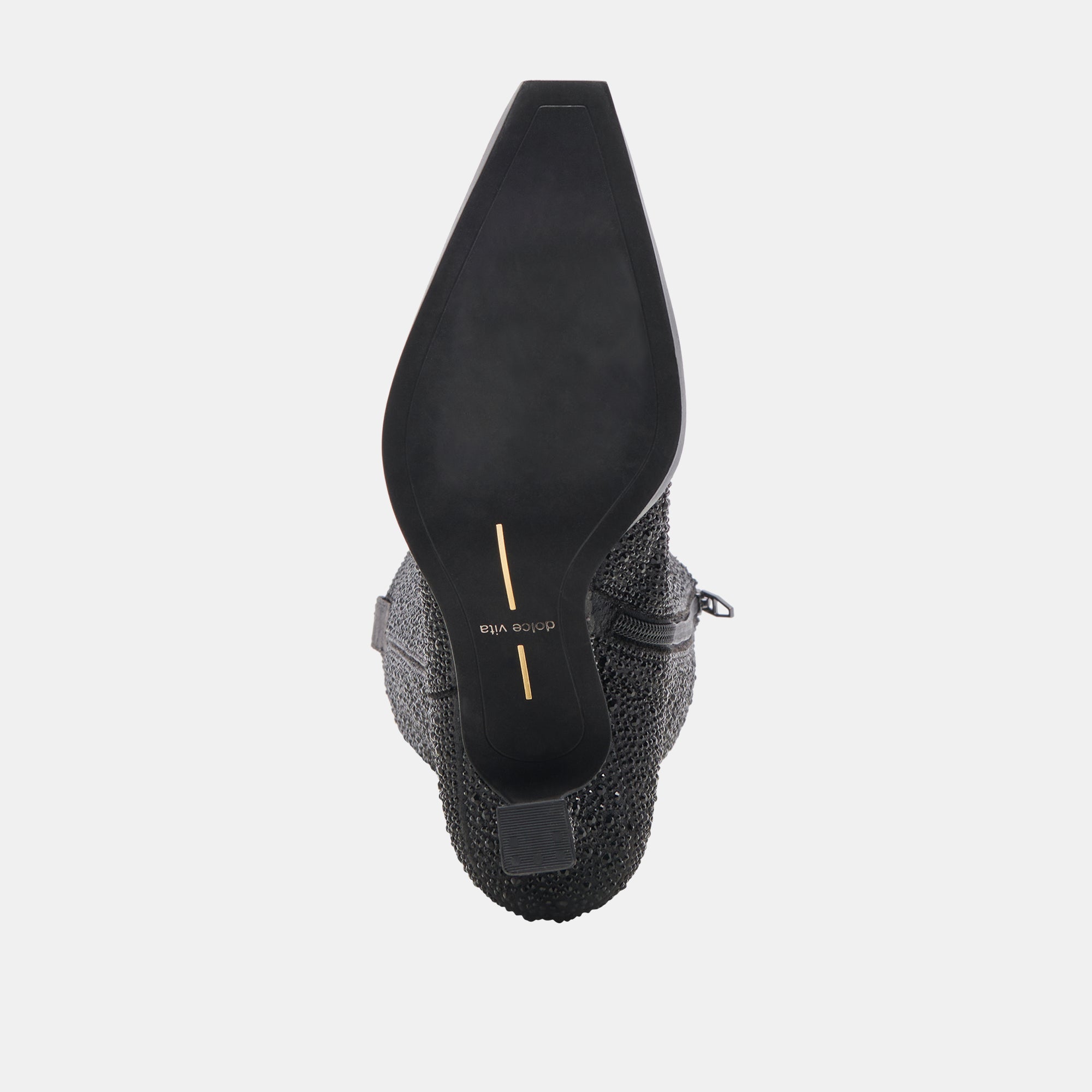 ARIANA CRYSTAL BOOTS BLACK METALLIC CRYSTAL | Dolce Vita Women
