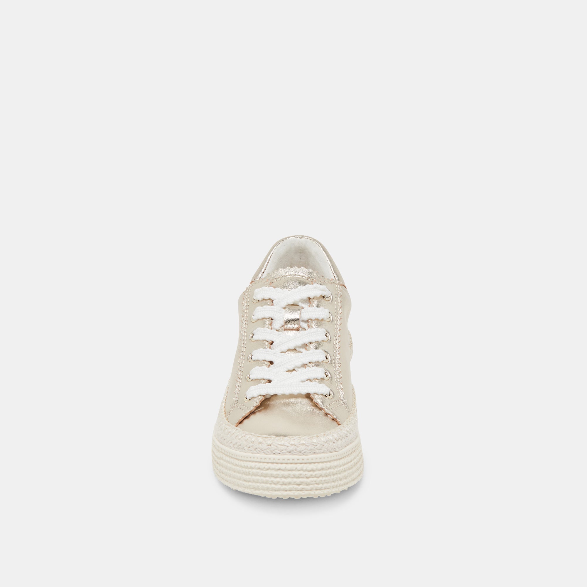 LENNIX SNEAKERS LIGHT GOLD METALLIC LEATHER | Dolce Vita Women