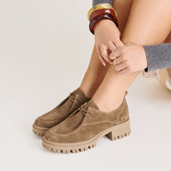 Milza Olive Suede Loafers | Dolce Vita Women