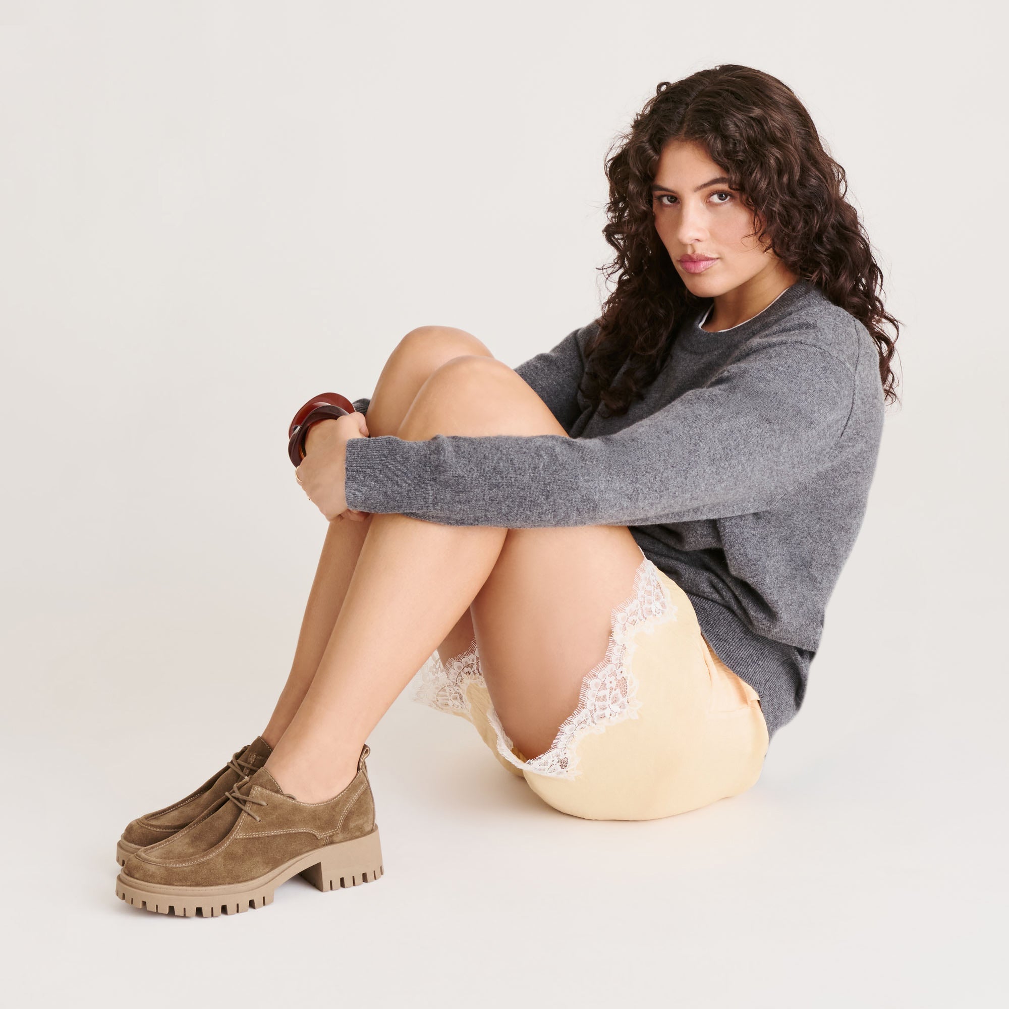 Milza Olive Suede Loafers | Dolce Vita Women
