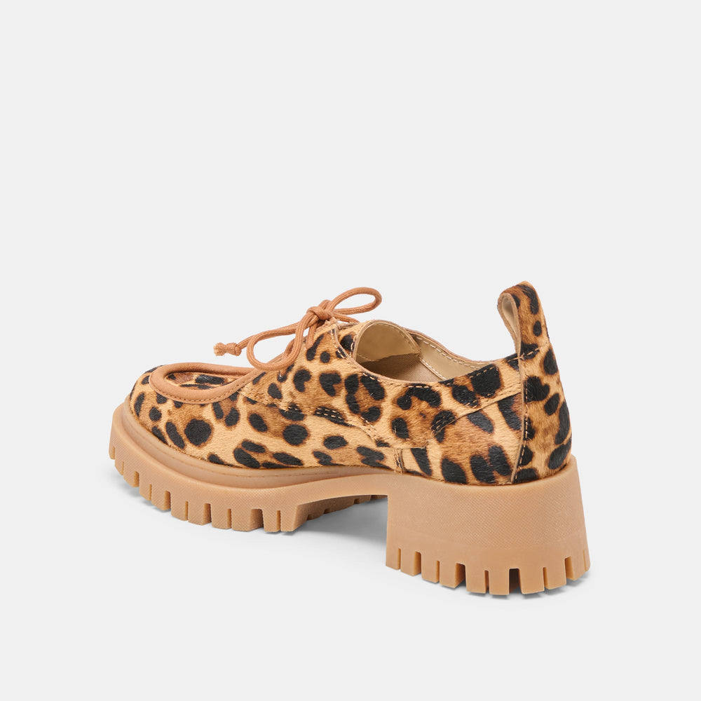 Milza Dk Leopard Calf Hair Loafers | Women Dolce Vita