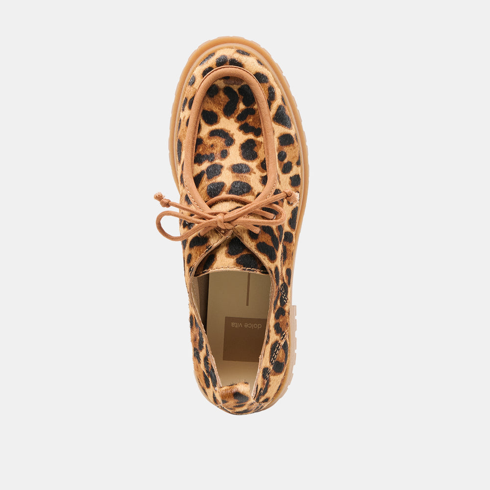 Milza Dk Leopard Calf Hair Loafers | Women Dolce Vita