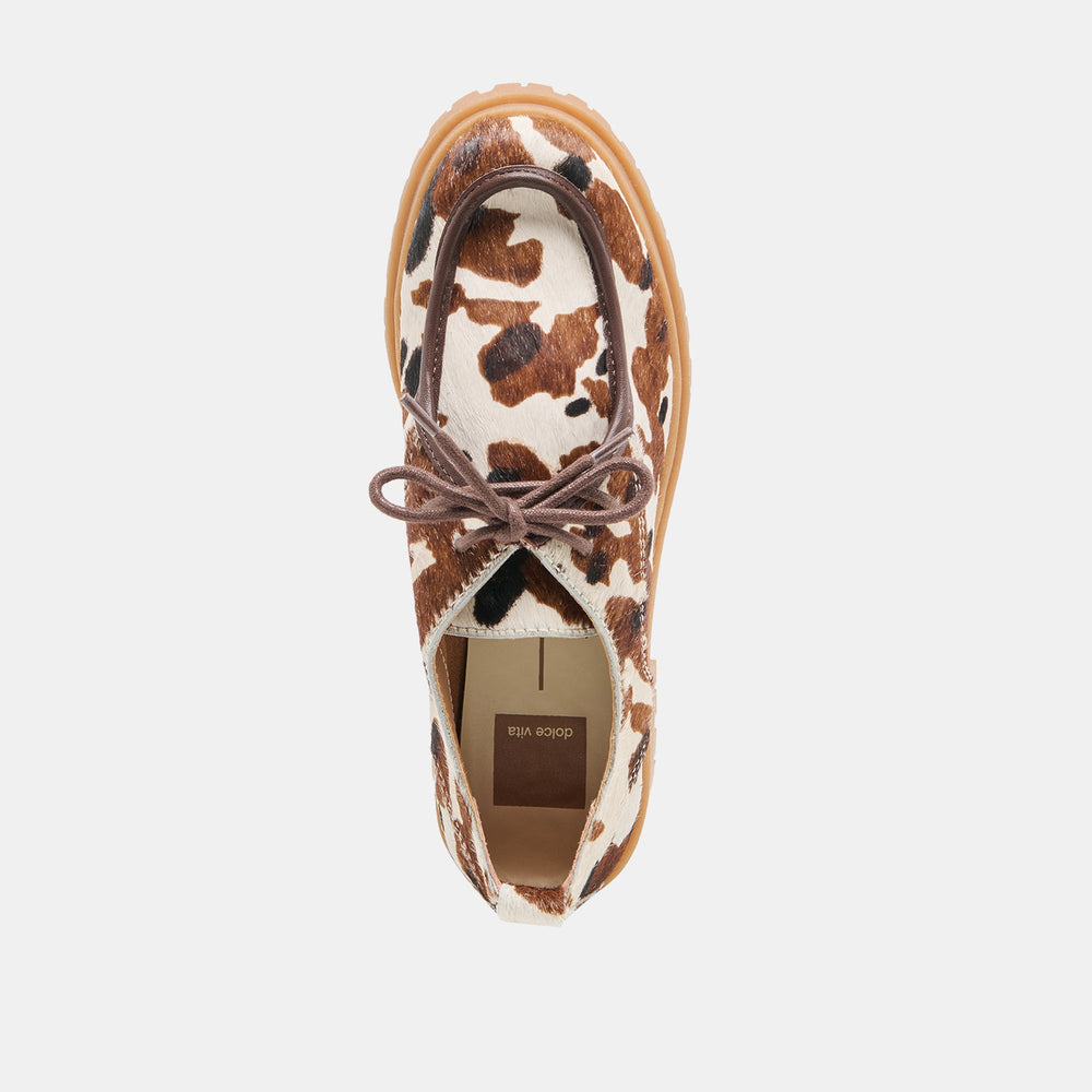 Milza Cocoa Calf Hair Loafers | Dolce Vita Women