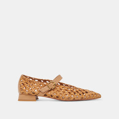 CATY BALLET FLATS NATURAL WOVEN | Dolce Vita Women