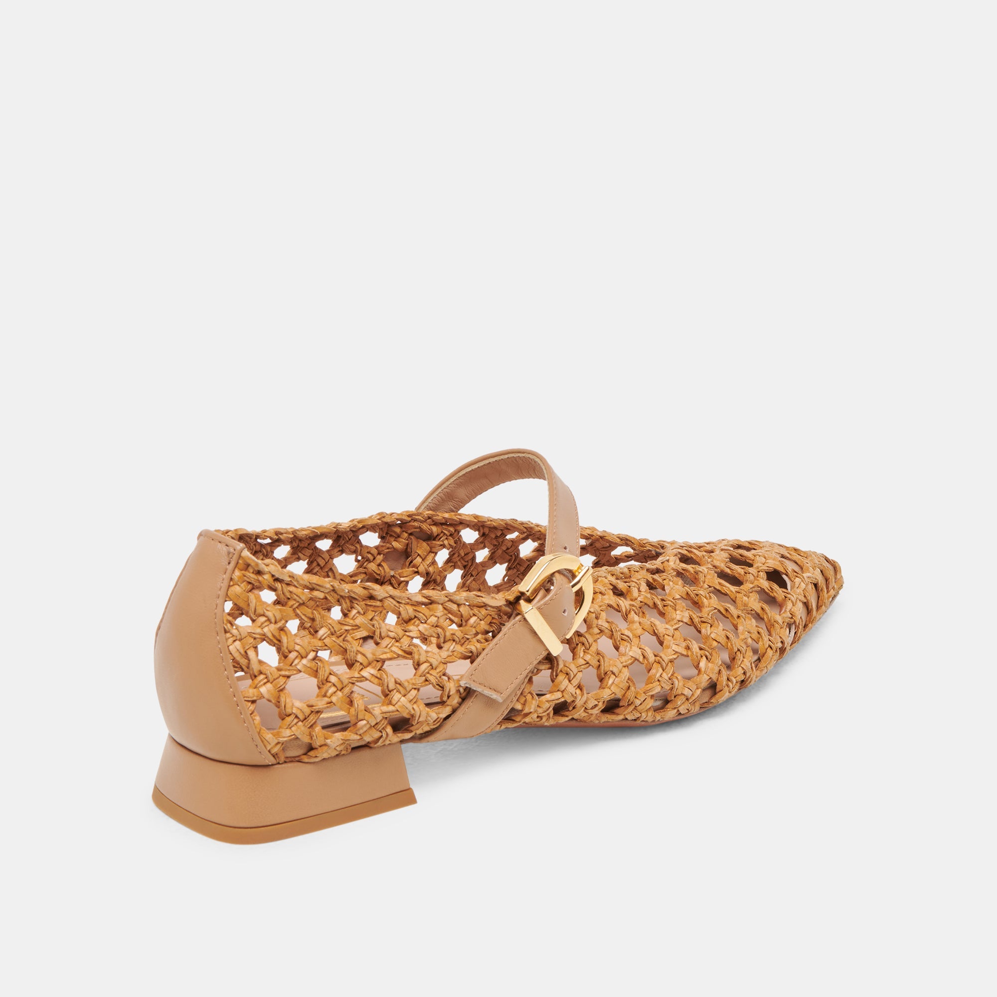 CATY BALLET FLATS NATURAL WOVEN | Dolce Vita Women