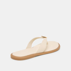 Jaina Bone Leather Sandals | Women Dolce Vita