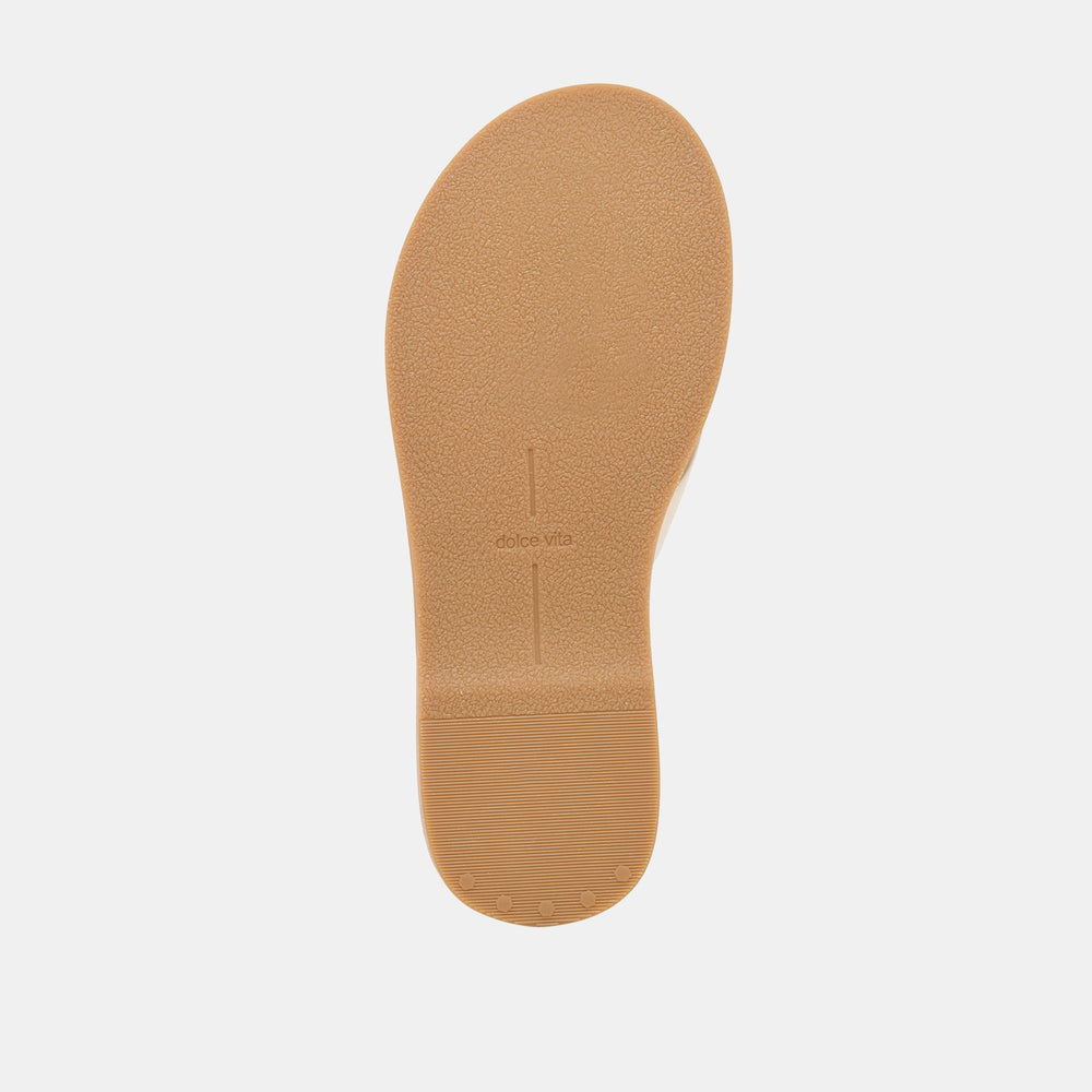 Jaina Bone Leather Sandals | Women Dolce Vita