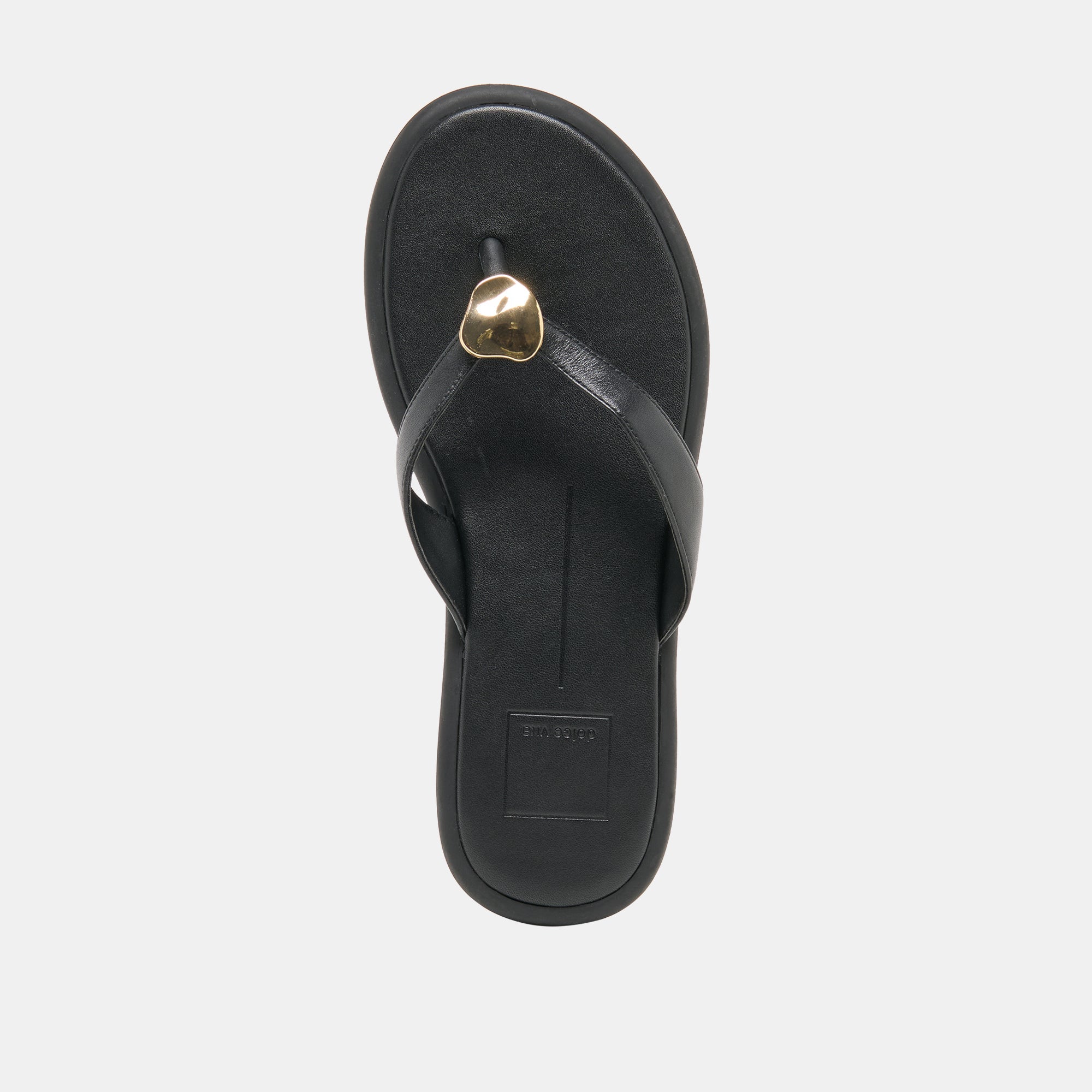Jaina Black Leather Sandals | Dolce Vita Women