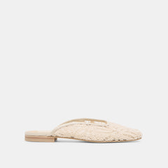 Aubrie Ivory Macrame Mesh Flats | Dolce Vita Women