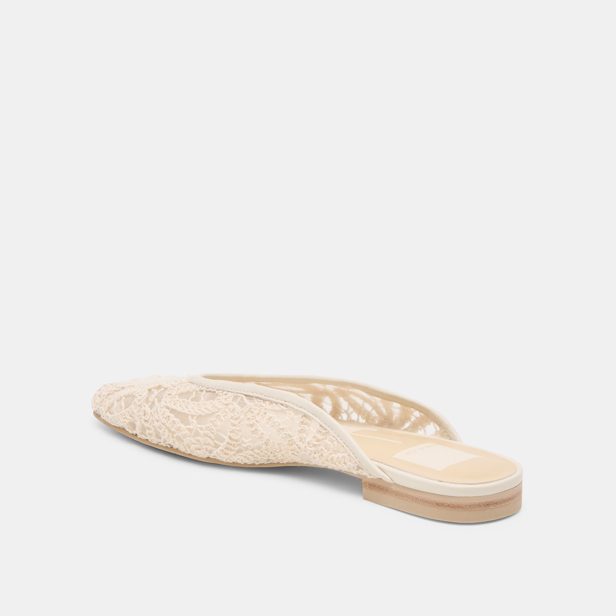 Aubrie Ivory Macrame Mesh Flats | Dolce Vita Women