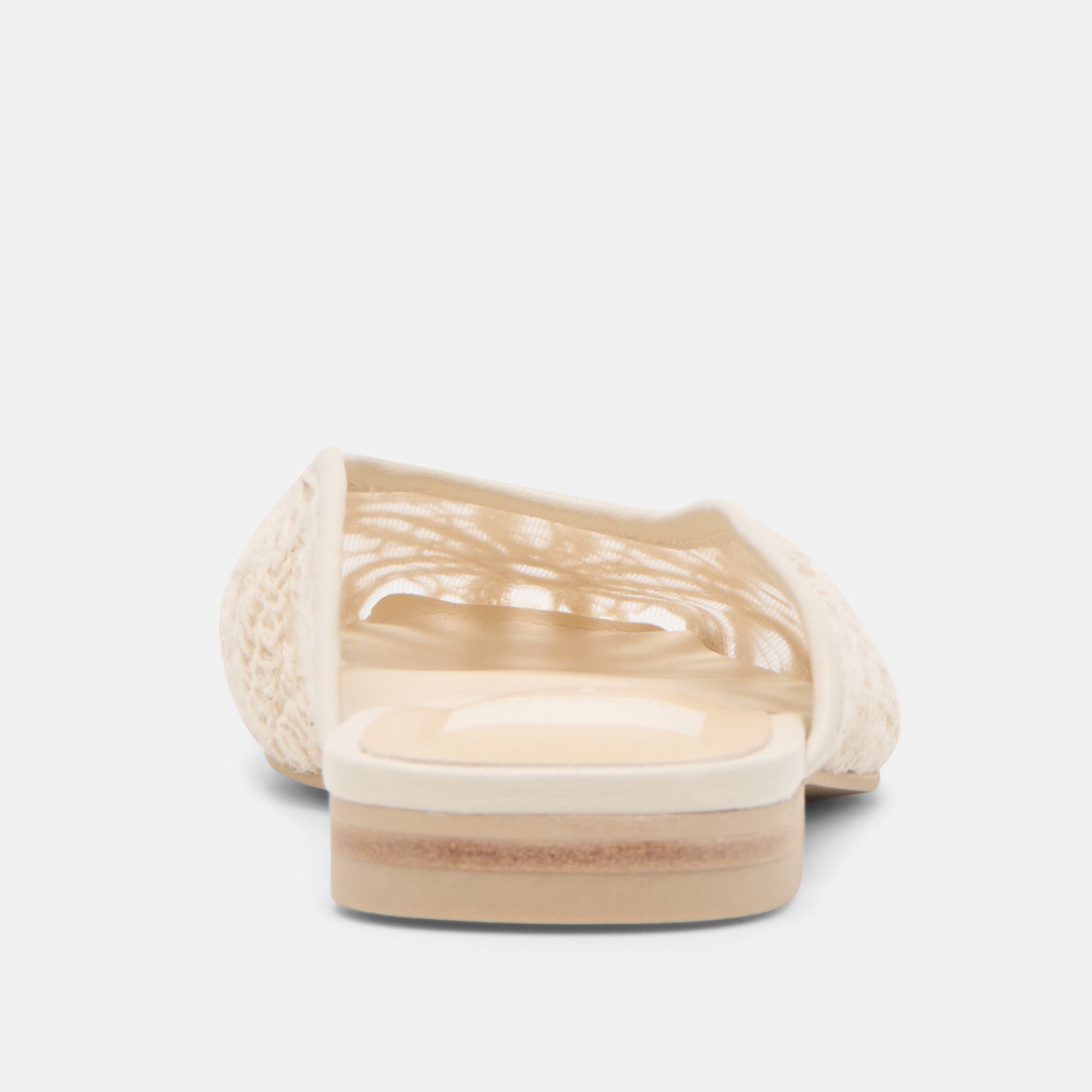 Aubrie Ivory Macrame Mesh Flats | Dolce Vita Women