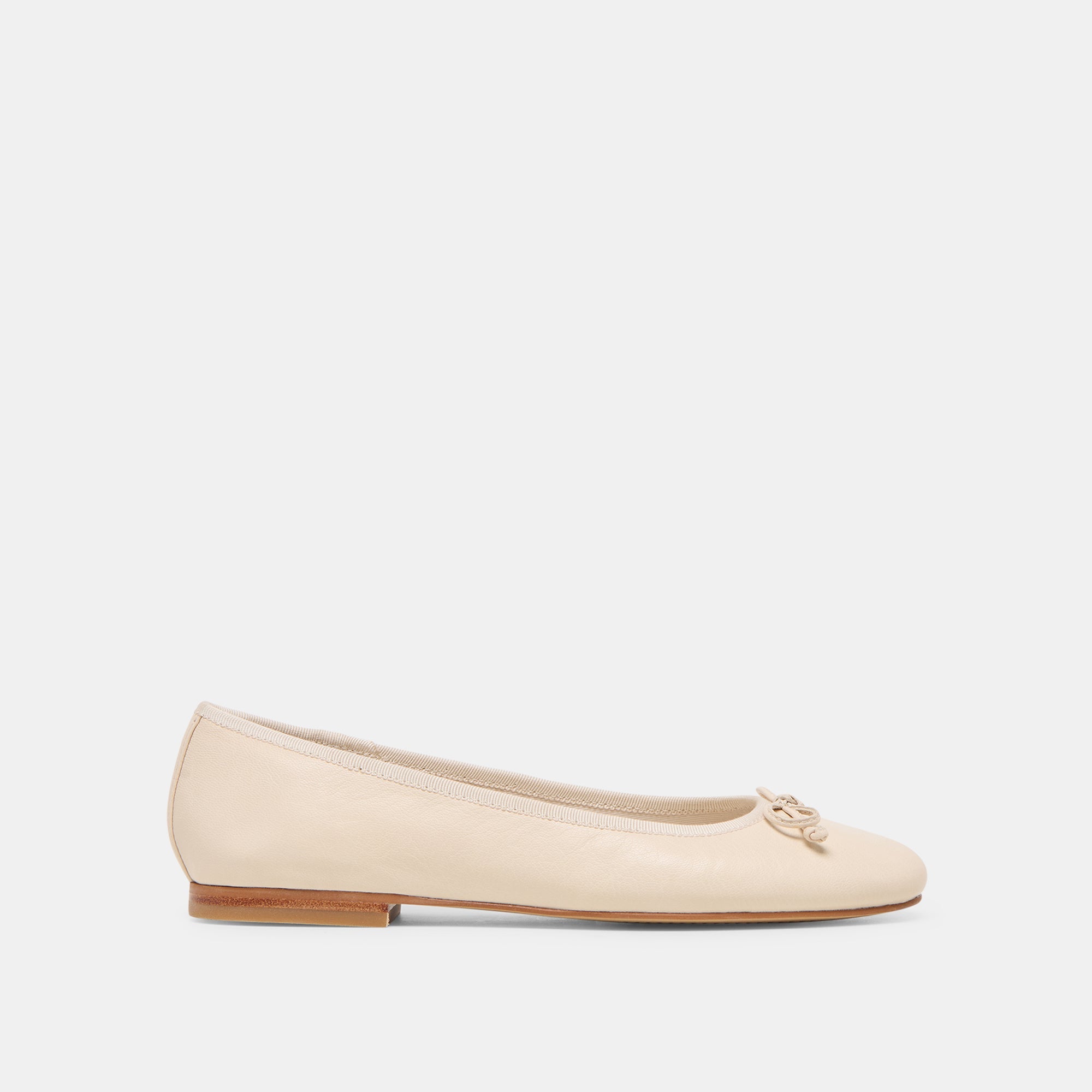 Ritla Bone Leather Ballet Flats | Women Dolce Vita