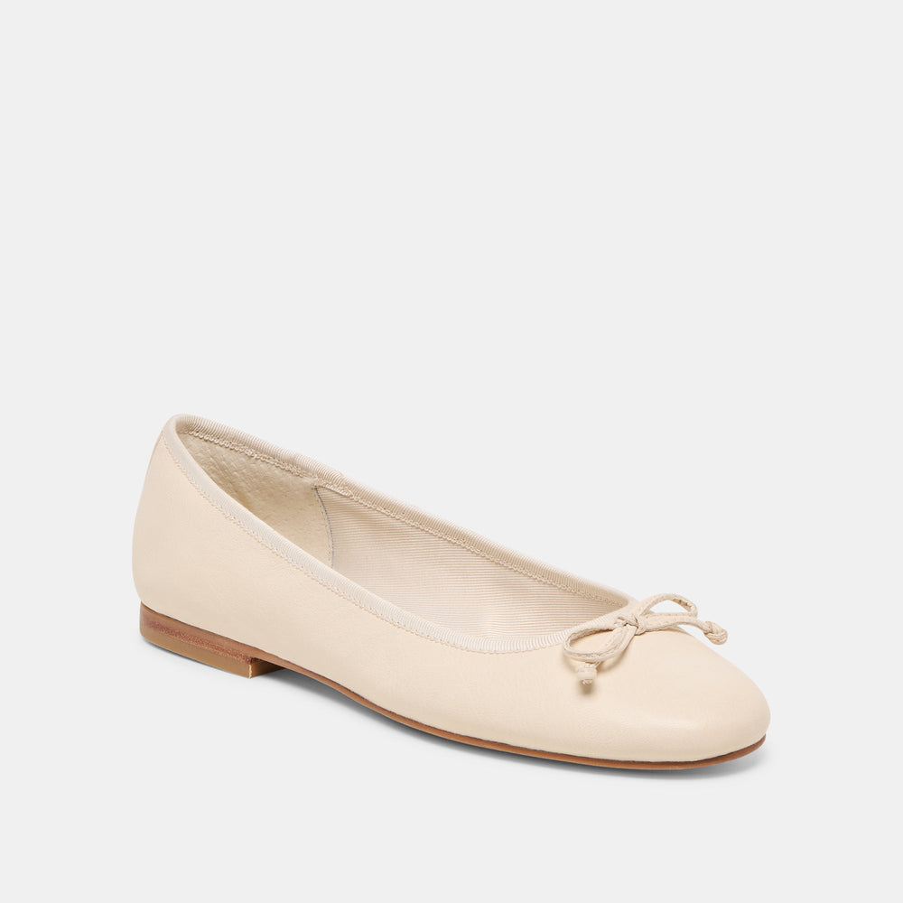 Ritla Bone Leather Ballet Flats | Women Dolce Vita