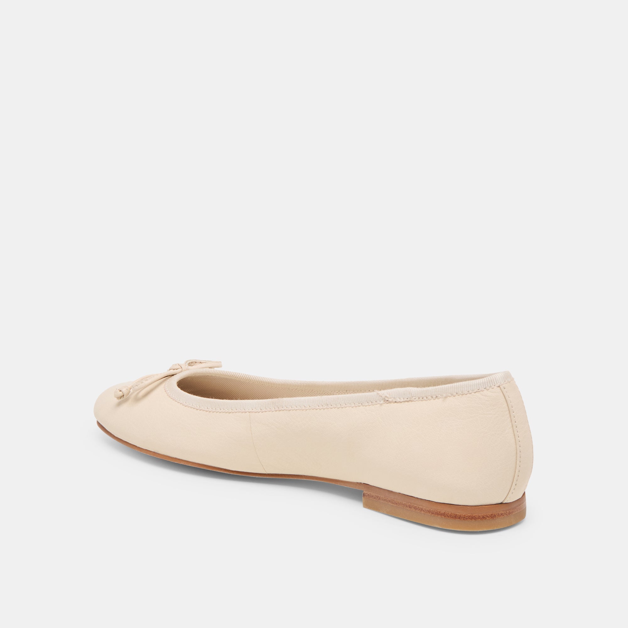 Ritla Bone Leather Ballet Flats | Women Dolce Vita