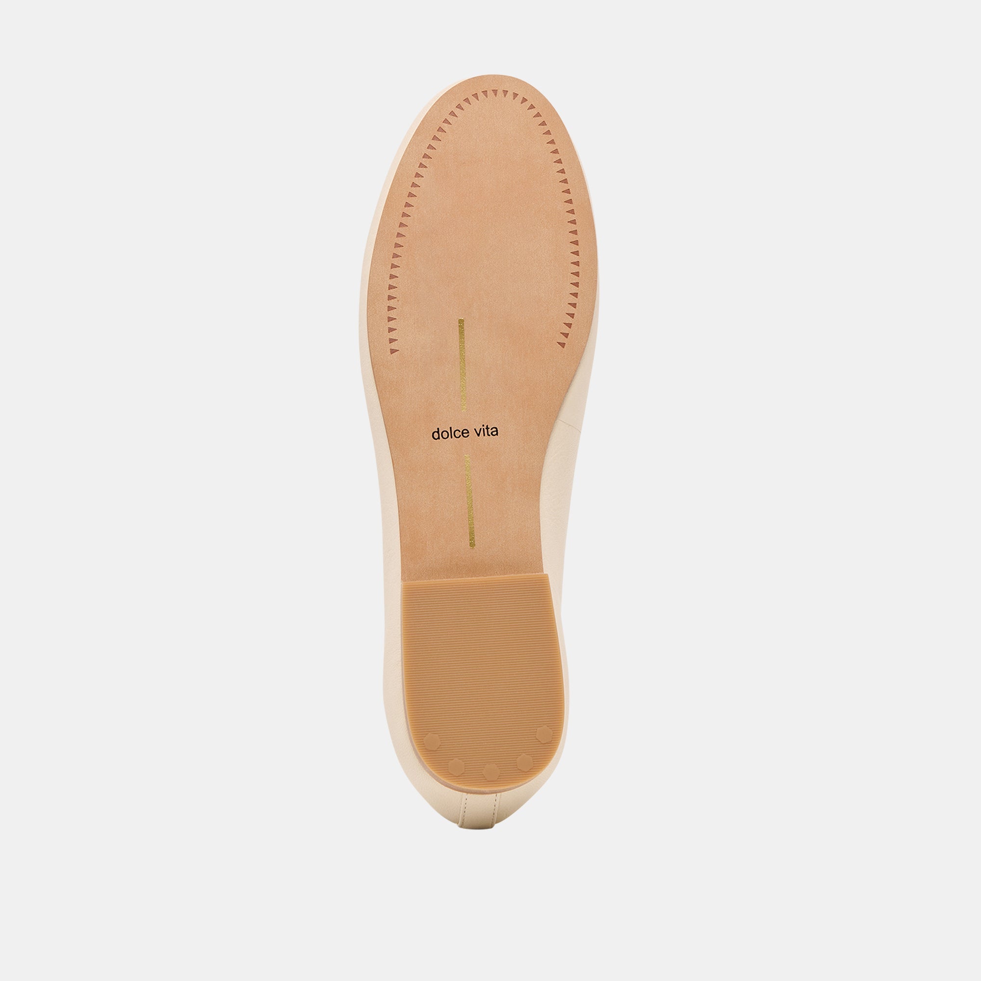 Ritla Bone Leather Ballet Flats | Women Dolce Vita