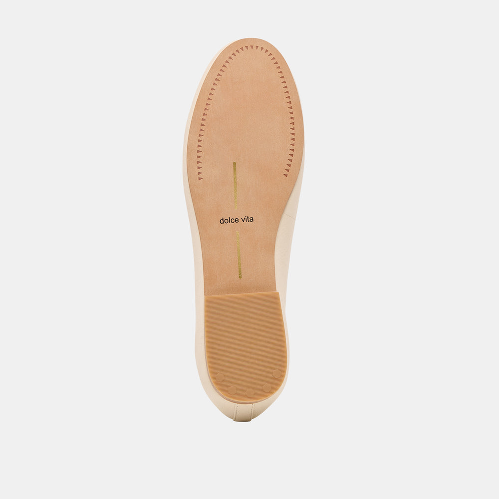 Ritla Bone Leather Ballet Flats | Women Dolce Vita