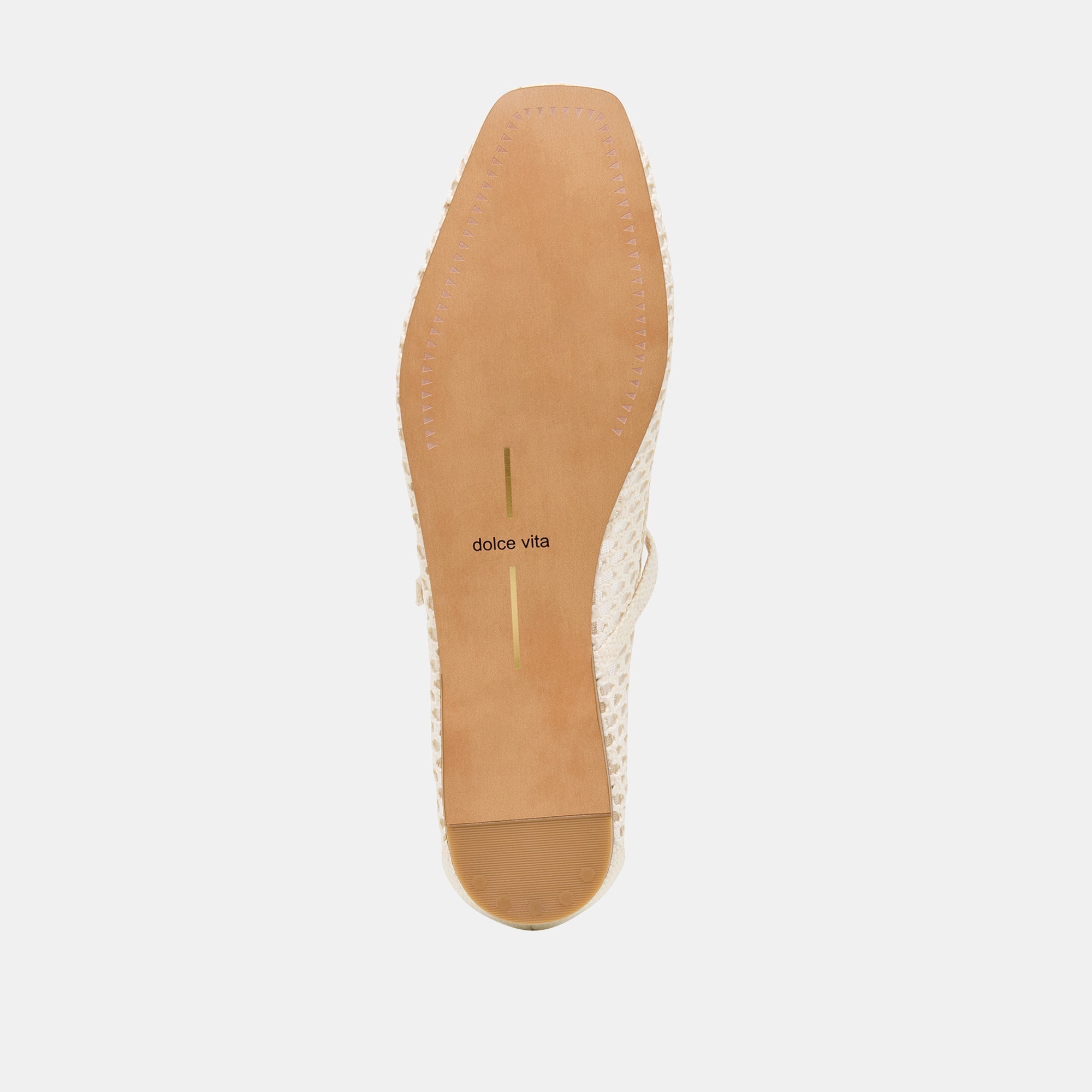 Reyes White Woven Raffia Ballet Flats | Dolce Vita Women