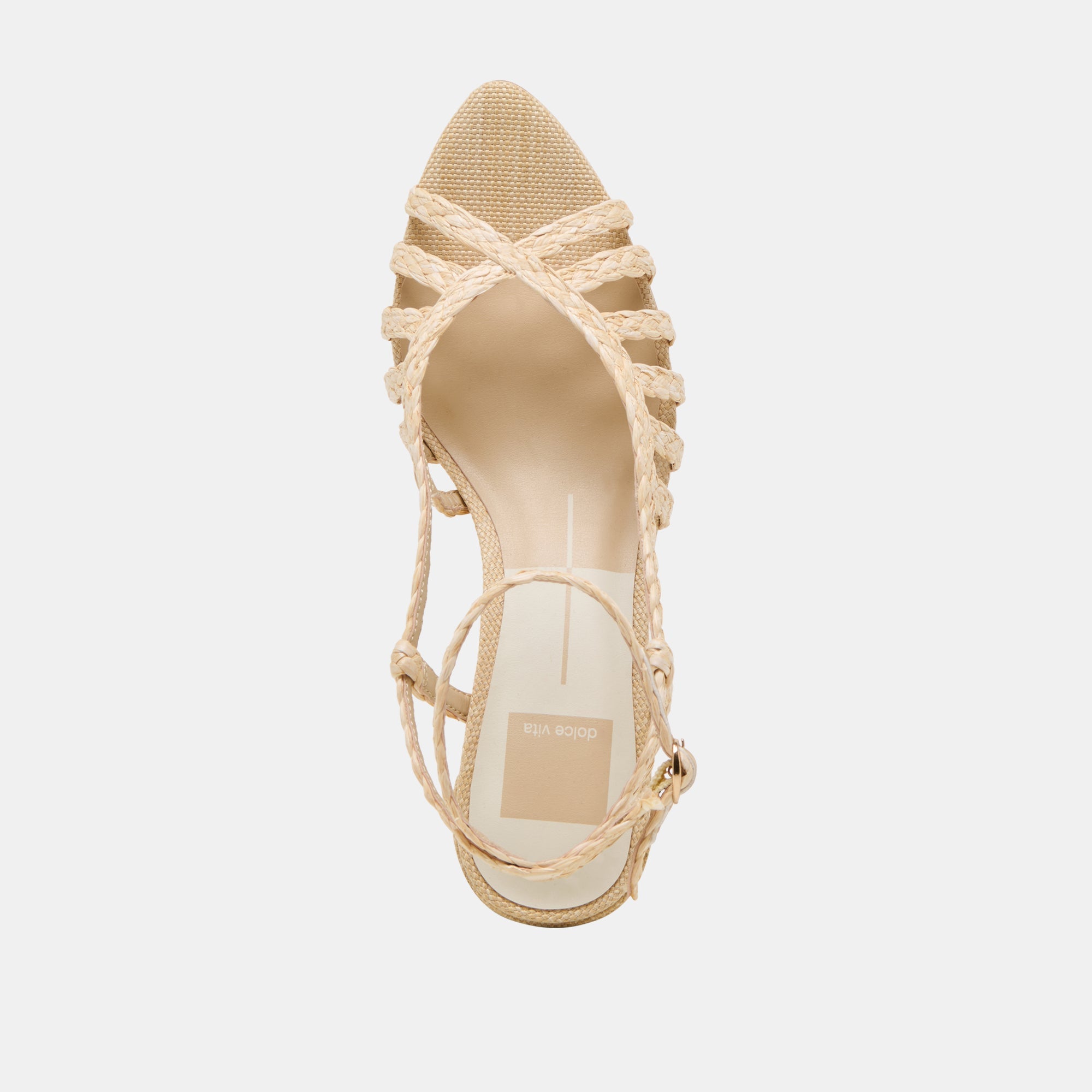 YASMIN HEELS NATURAL RAFFIA | Dolce Vita Women