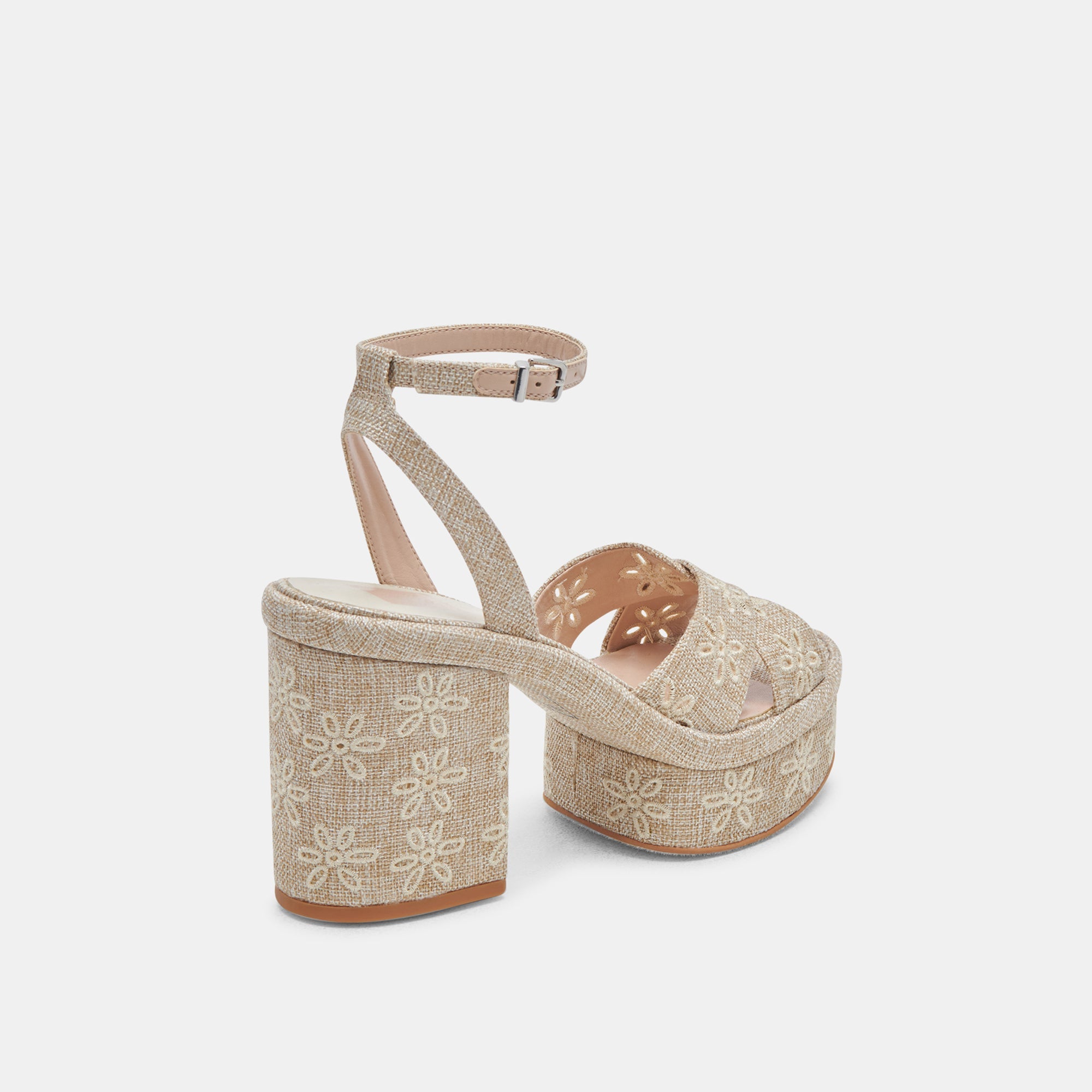LAISHA HEELS ALMOND FLORAL EYELET | Women Dolce Vita