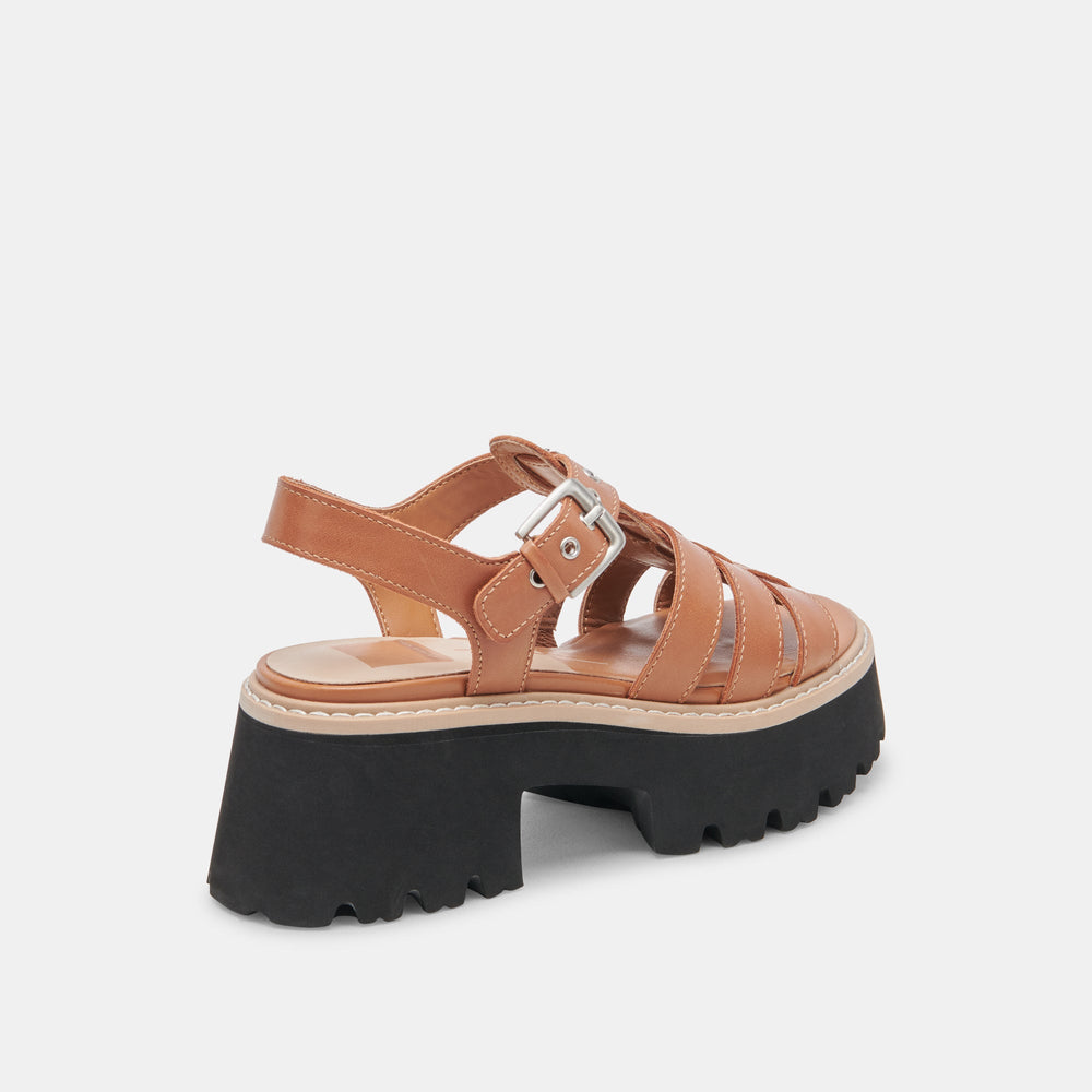 LATICE SANDALS BROWN LEATHER | Dolce Vita Women