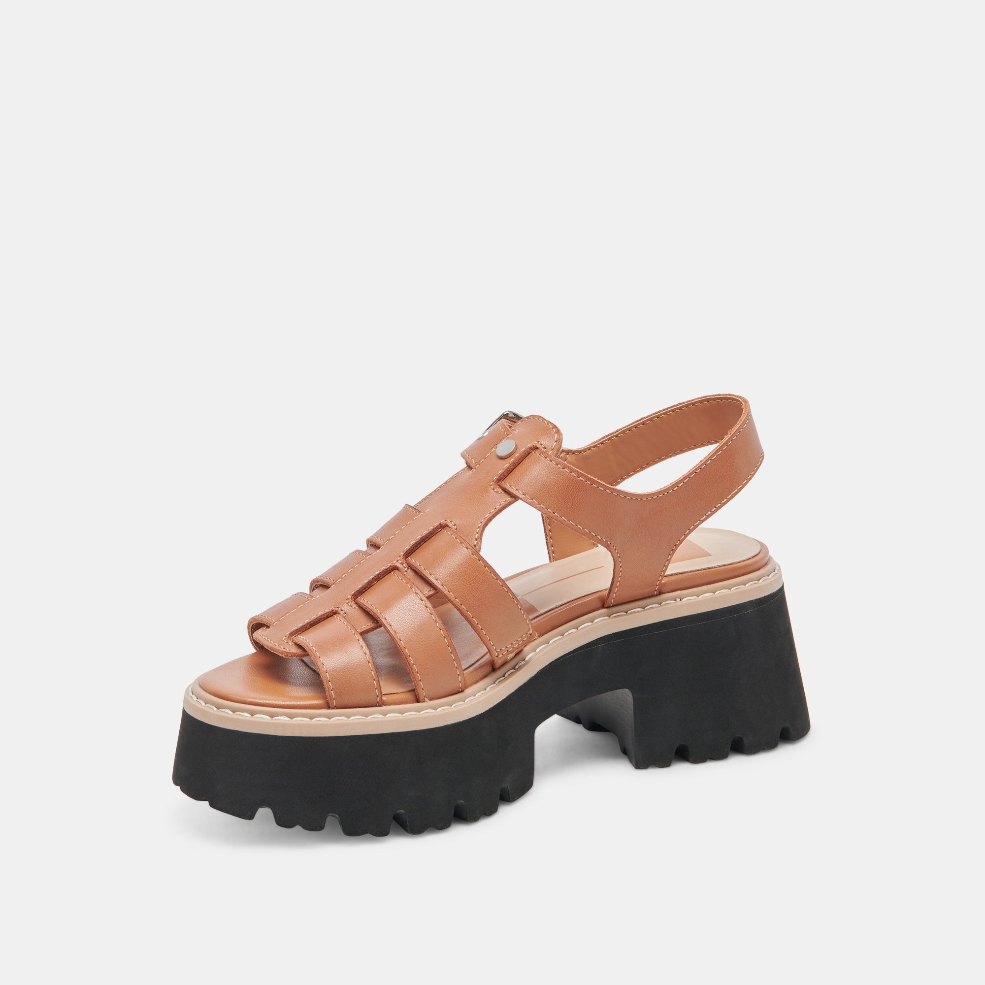 LATICE SANDALS BROWN LEATHER | Dolce Vita Women