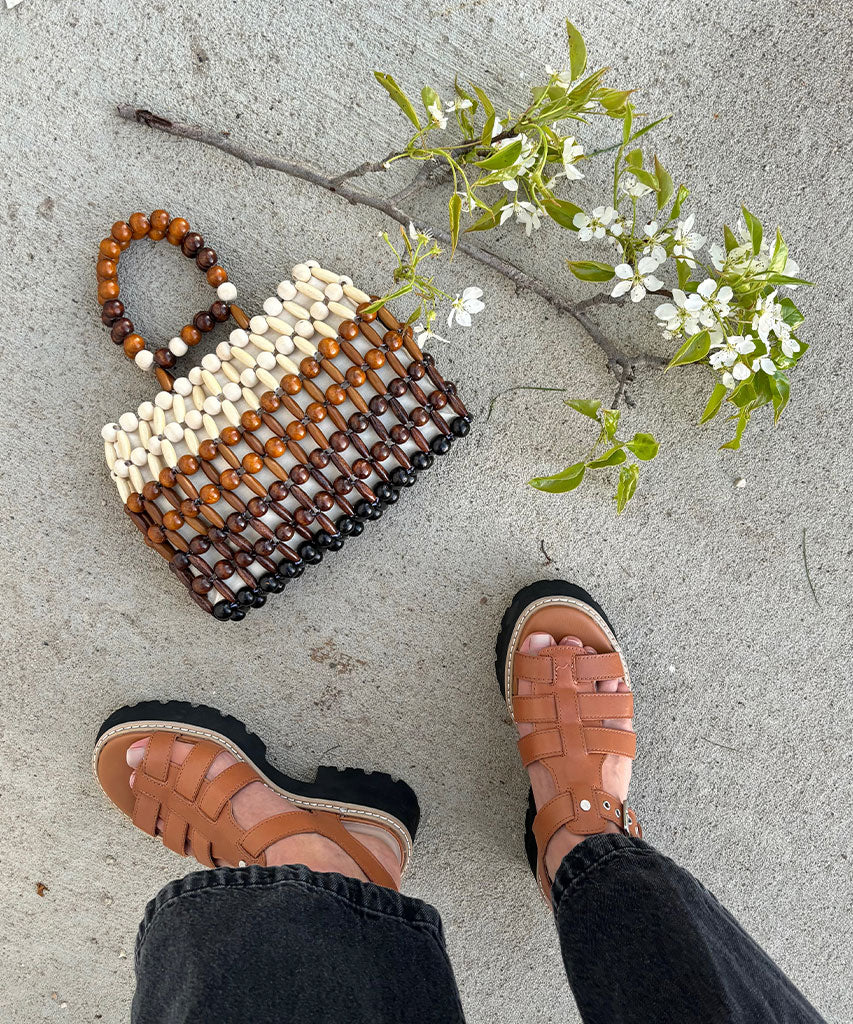 LATICE SANDALS BROWN LEATHER | Dolce Vita Women