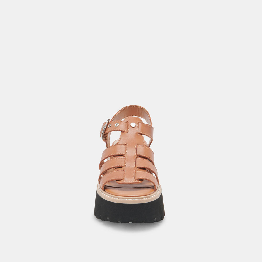 LATICE SANDALS BROWN LEATHER | Dolce Vita Women